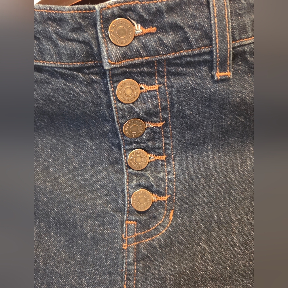 Veronica Beard Dark Blue Flare Jeans.    Size 27 - Picture 6 of 15